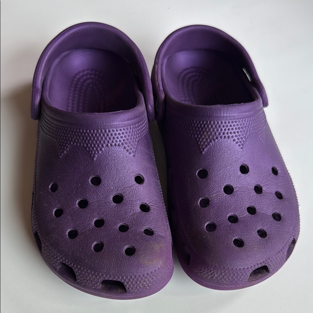 Women’s Purple Clogs size small women’s 6-7